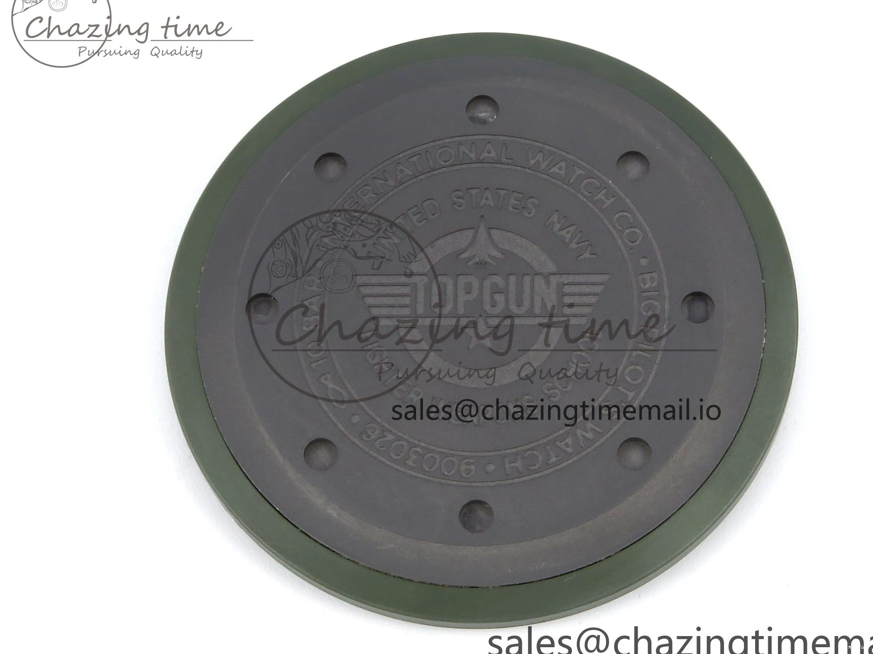 MIROTIME 0117 Big Pilot IW329802 M+F 1:1 Best Edition Green Dial on Green Nylon Strap MY Unique 7002